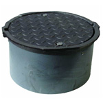 MANHOLE, LIMITED ACCESS, 12IN X 7IN